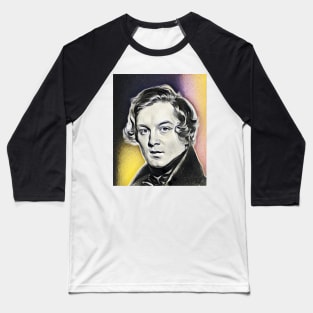 Robert Schumann Portrait | Robert Schumann Artwork 9 Baseball T-Shirt